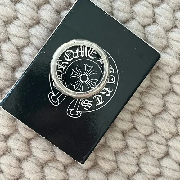 CHROME HEARTS NEGATIVE E PLUS RING